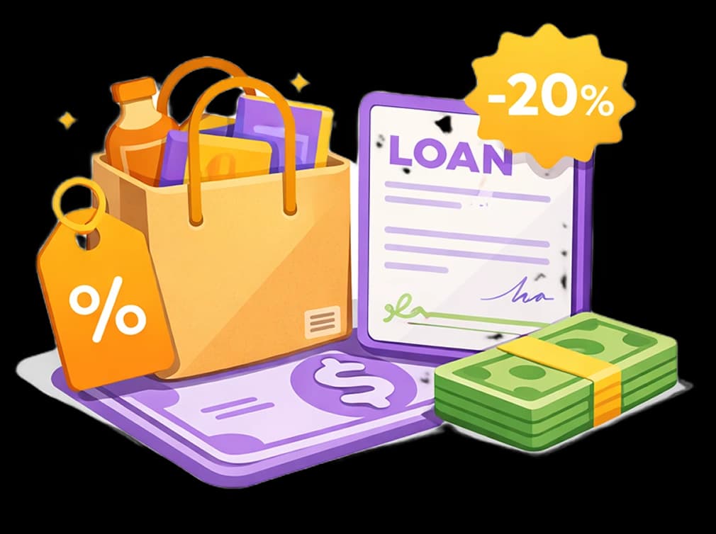 Bulk Purchase Discount Loan